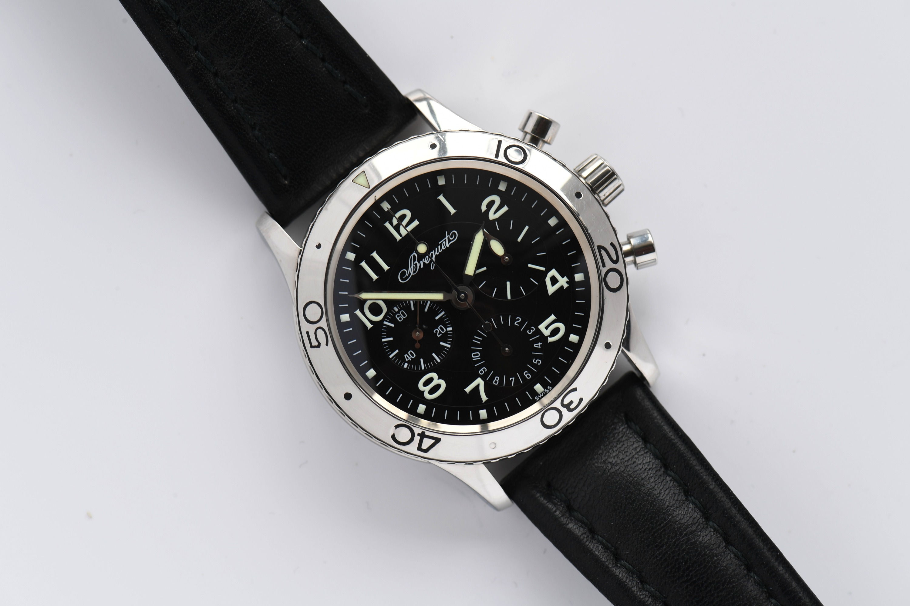 Breguet Transatlantique Type XX Flyback Ref 3820 Chronograph