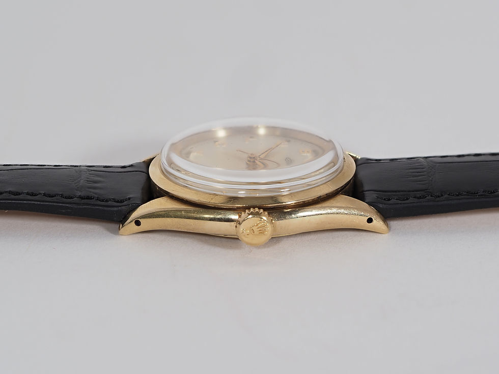 Thumbnail: Rolex Oyster 14k Gold 6422 1956 Eaton Quarter Century Club