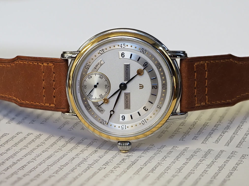 Miniature : Maurice Lacriox Jour Nuit 18k Yellow Gold Steel MP7058 43mm