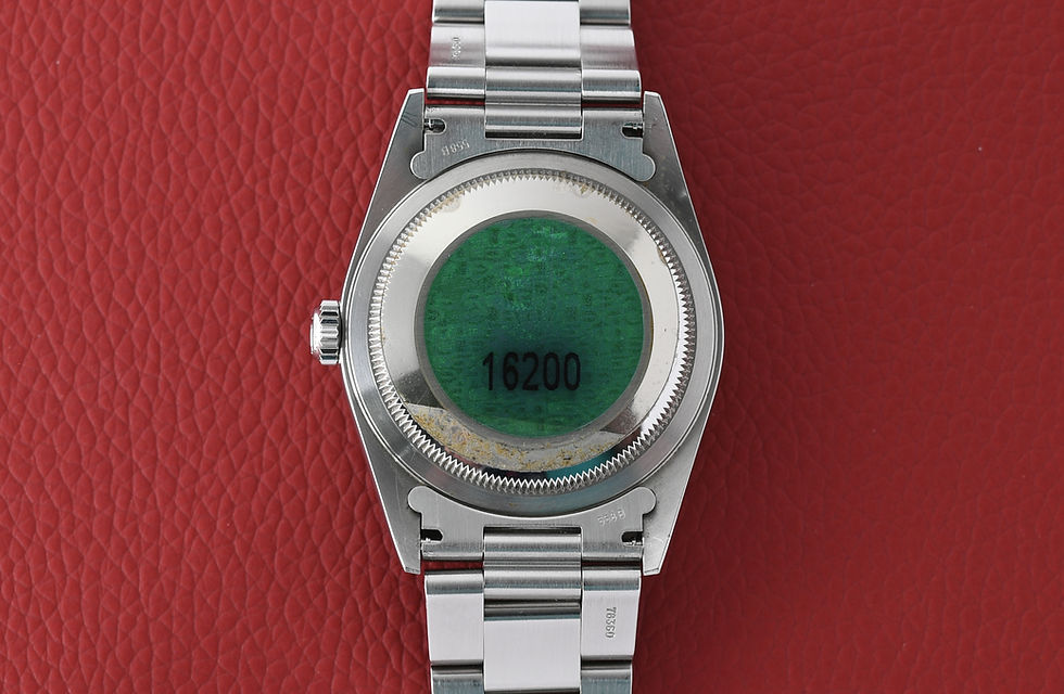 Thumbnail: Rolex Datejust 16200 Silver Stick Dial 2005 Stickered Very Clean!