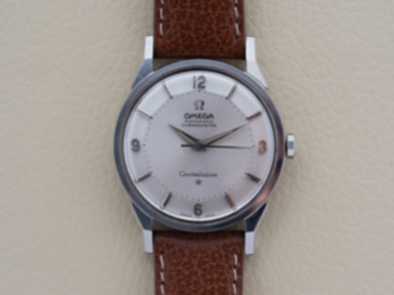 Omega Constellation 14900 62SC Automatic Cal 551 Pie Pan Silver Dial 1962