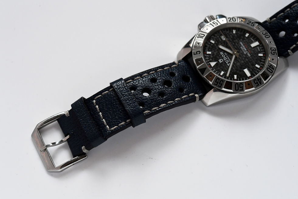 Thumbnail: Tudor Hydraunaut II 20020 with Combat Strap Rolex Service 2019 Box Papers