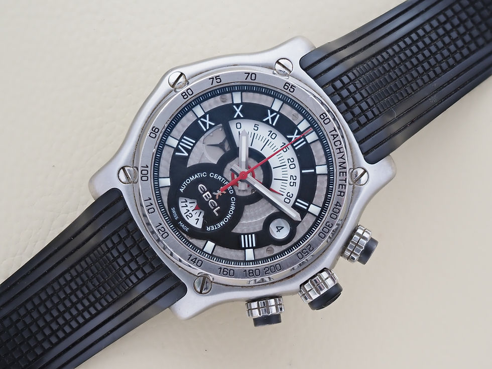 Miniature : Ebel 1911 BTR Chronograph Cal 139 Box Papers