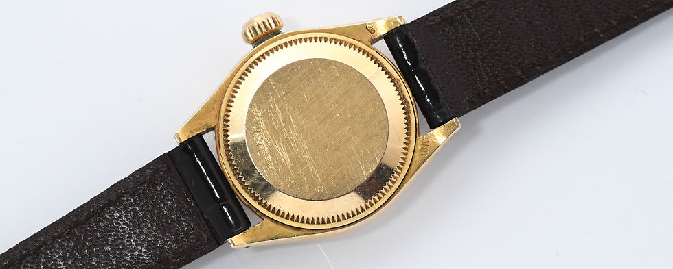 Miniature : Rolex 18k Gold Ladies Datejust 6917 Back