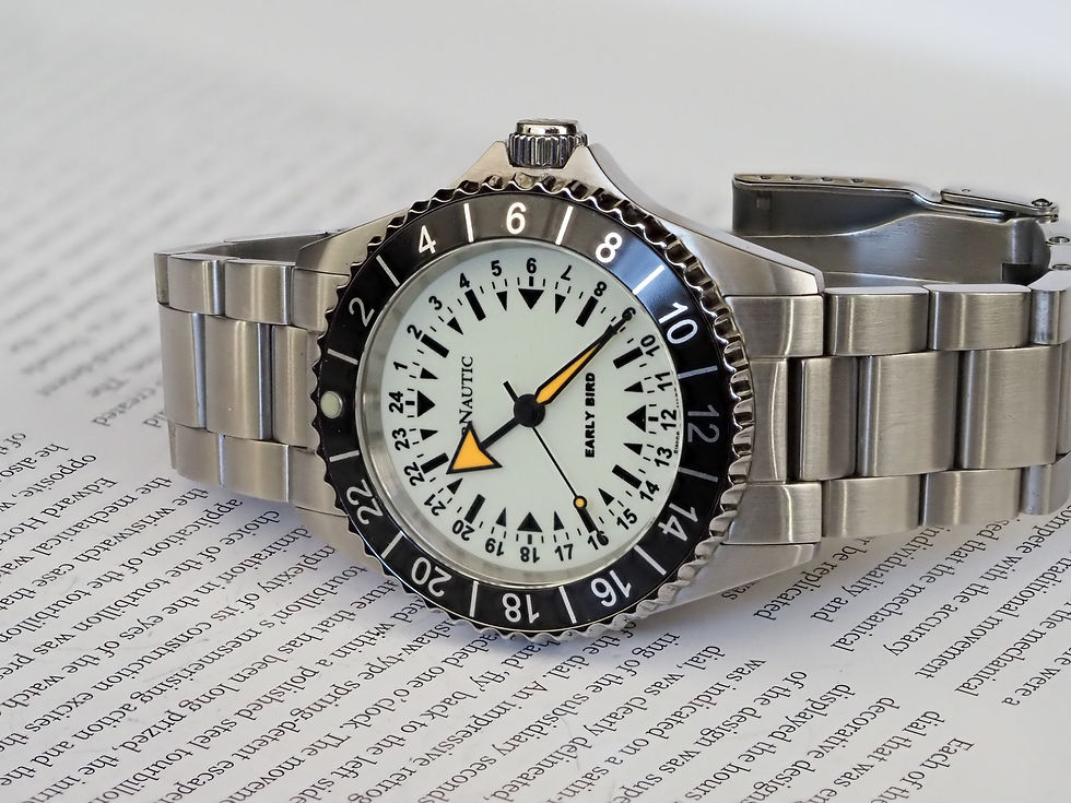 Miniature : Airnautic Early Bird 24 Hour Full Lume OCEAN7 Box Papers 2013 First Batch