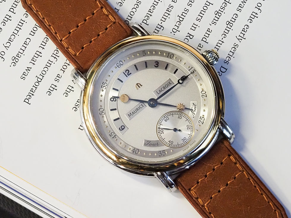 Miniature : Maurice Lacriox Jour Nuit 18k Yellow Gold Steel MP7058 43mm