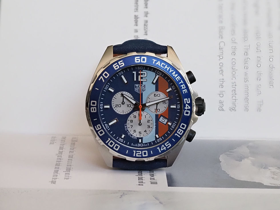 Miniature : TAG Heuer Formula 1 CAZ101N Gulf Special Edition Box Papers 2023