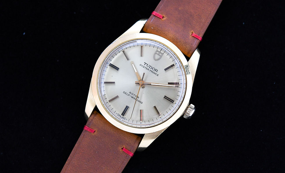 Thumbnail: Tudor Oyster Prince 7995/1 1969 Gold Plated Very Nice Condition