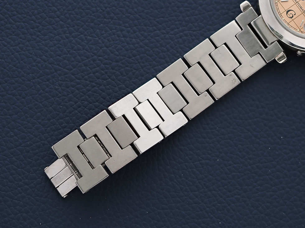 Thumbnail: Cartier Pasha C 2324 Automatic Salmon Dial 35mm