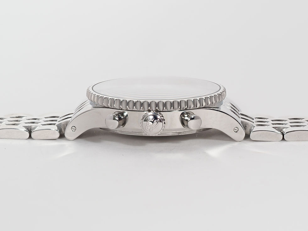 Miniature : Breitling Montbrillant Legende A23340 46mm White Dial Chronograph