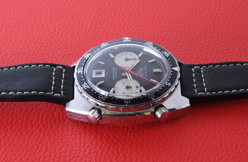 Thumbnail: Heuer Autavia Viceroy 1163V Cal 12 42mm