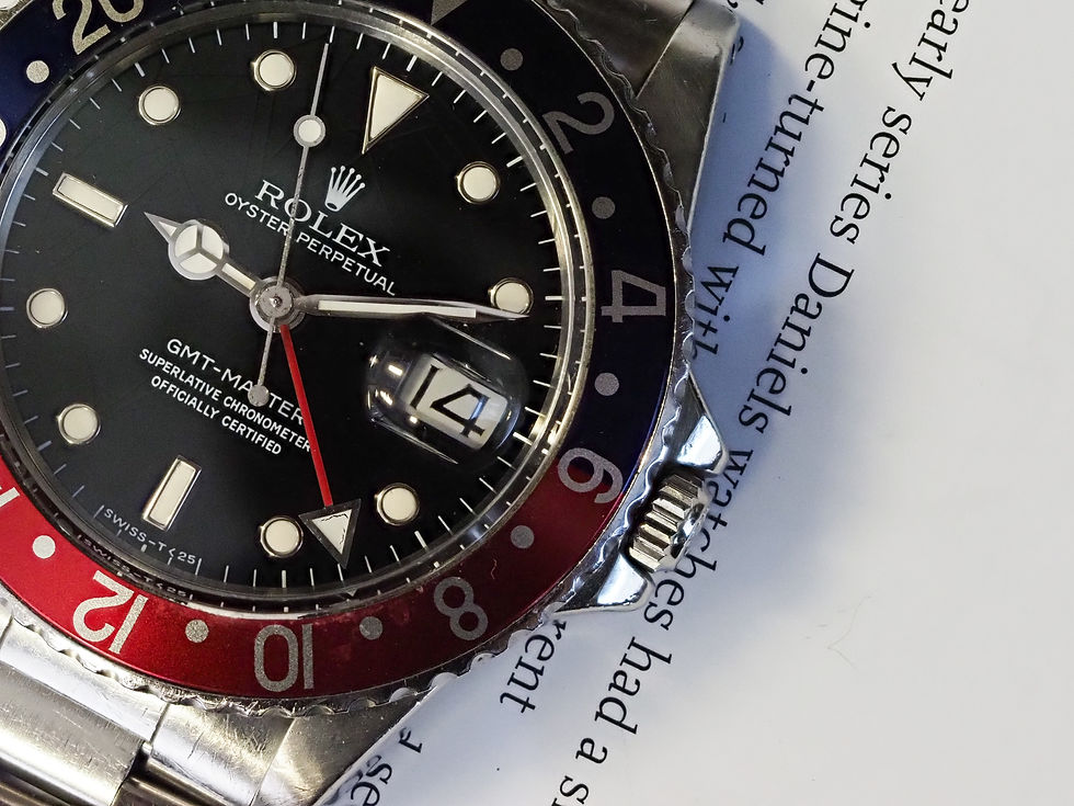 Thumbnail: Rolex GMT-Master Spiderweb Dial 16750 1984 78360 Bracelet