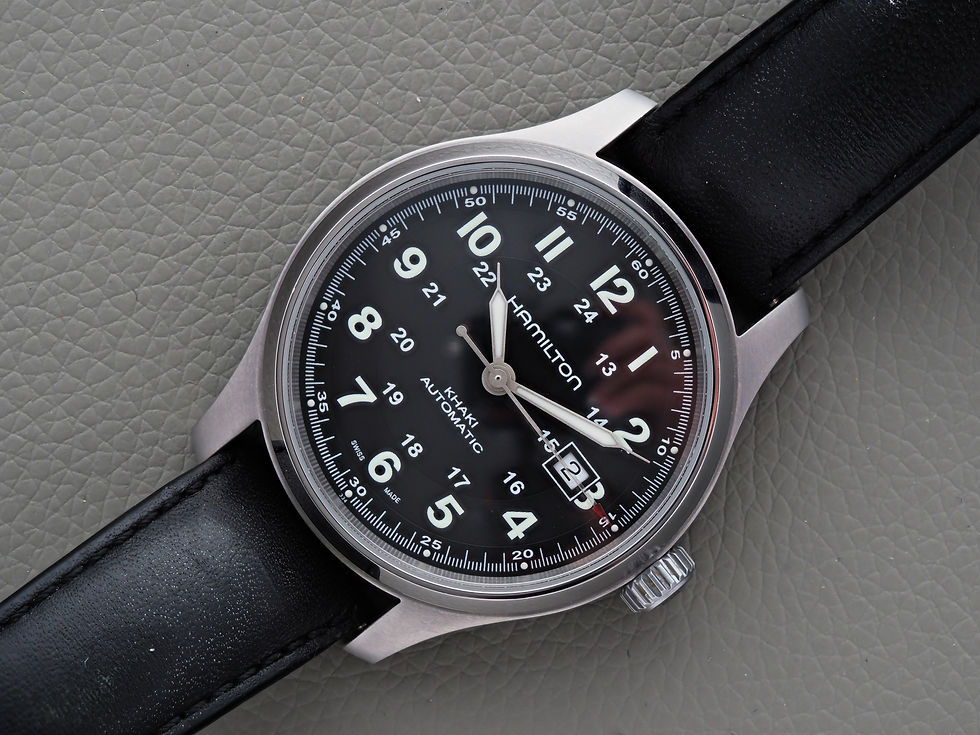 Thumbnail: Hamilton Khaki Field H705250 Automatic Titanium 42mm Box Manuals