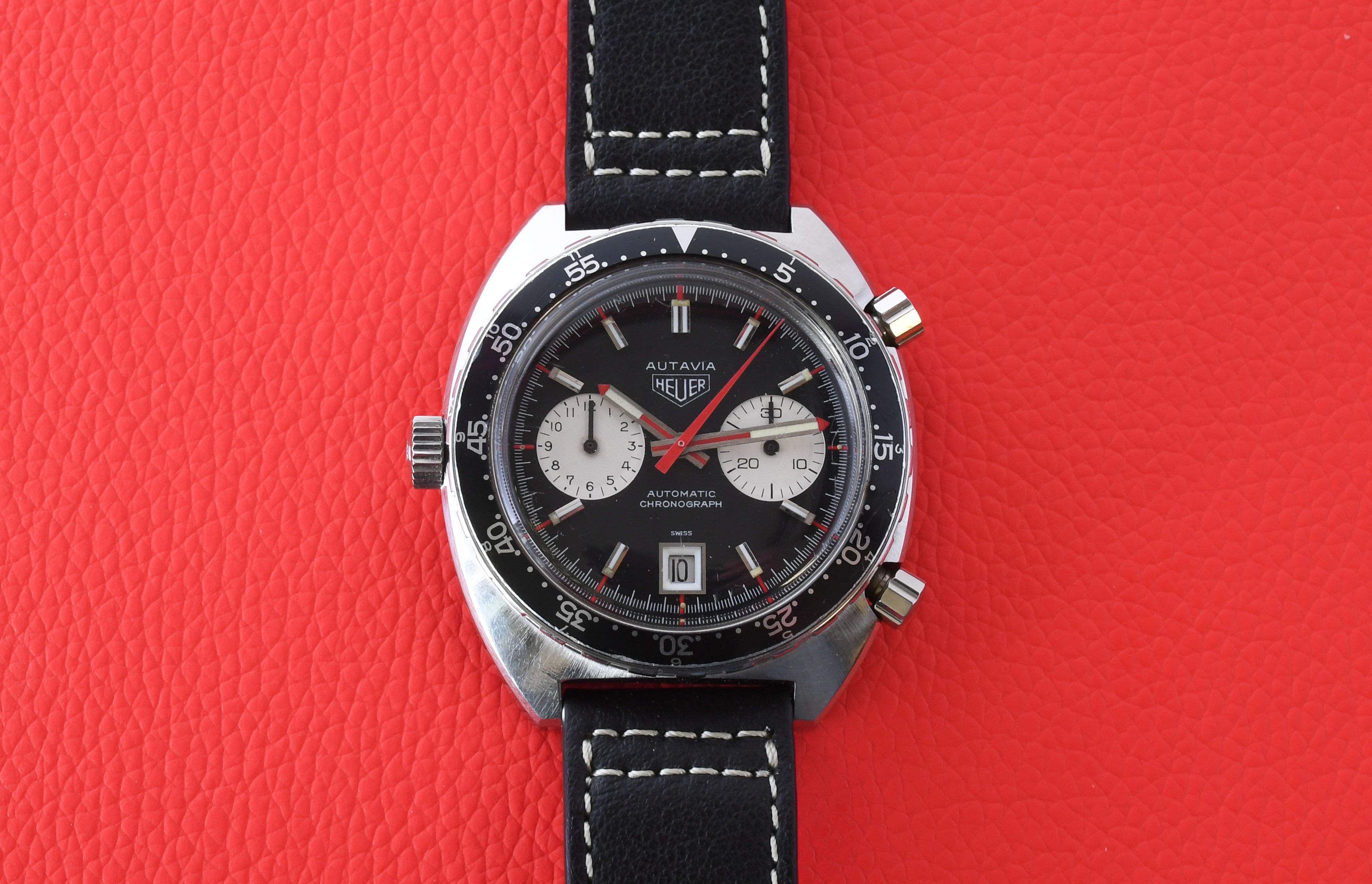 Heuer Autavia Viceroy 1163V Cal 12 42mm