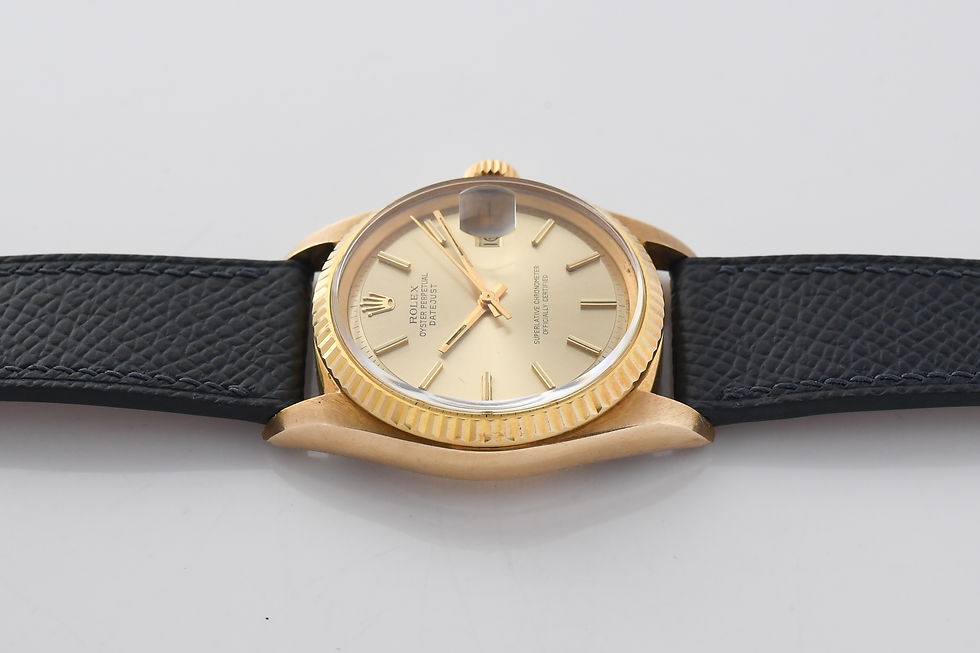 Thumbnail: Rolex Datejust 1601 18k Gold 1974