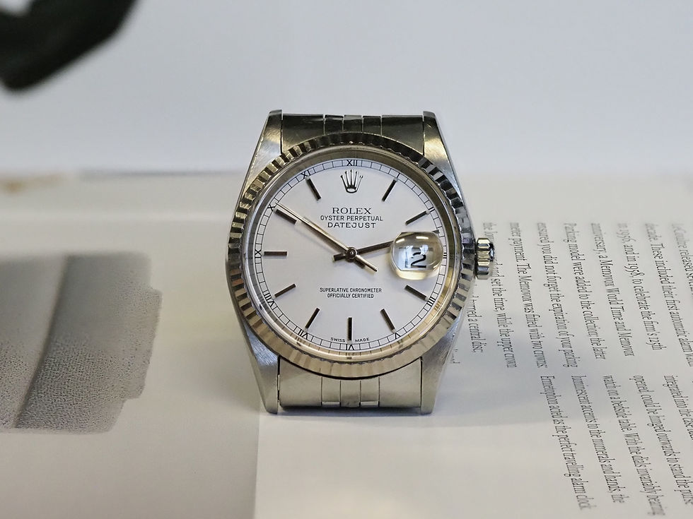 Miniature : Rolex Datejust 36mm 16234 Silver Dial 62510H Jubilee Unpolished 1999