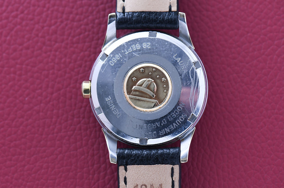 Thumbnail: Omega Constellation 14381 1 SC Black Rail Honeycomb Dial 1959