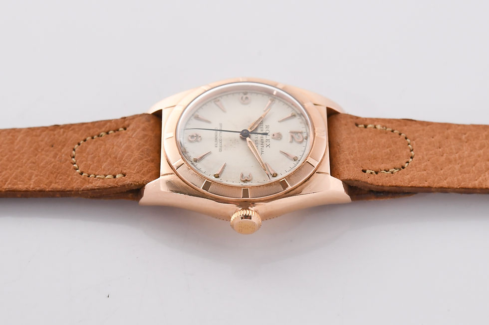 Thumbnail: Rolex Serpico y Laino 5011 Rose Gold 1948