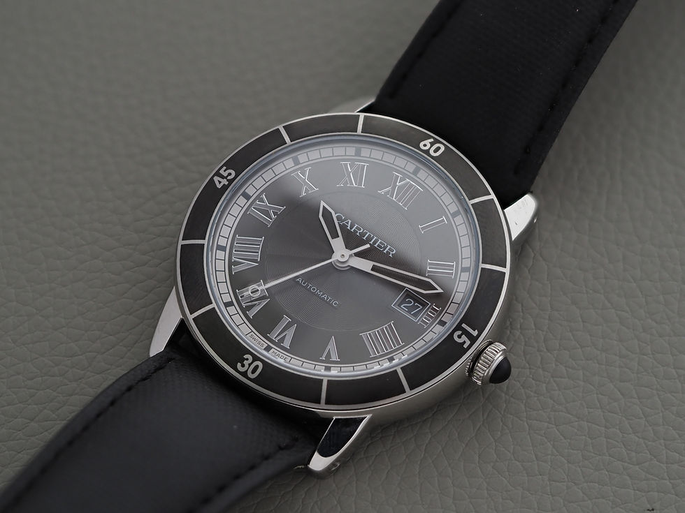 Miniature : Cartier Ronde Croisière WSRN0003 42mm Automatic Box Papers 2015