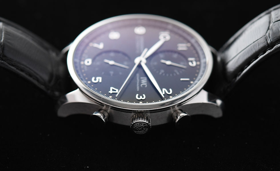 Thumbnail: IWC Portuguese Black Dial 371609 2021 Box Papers