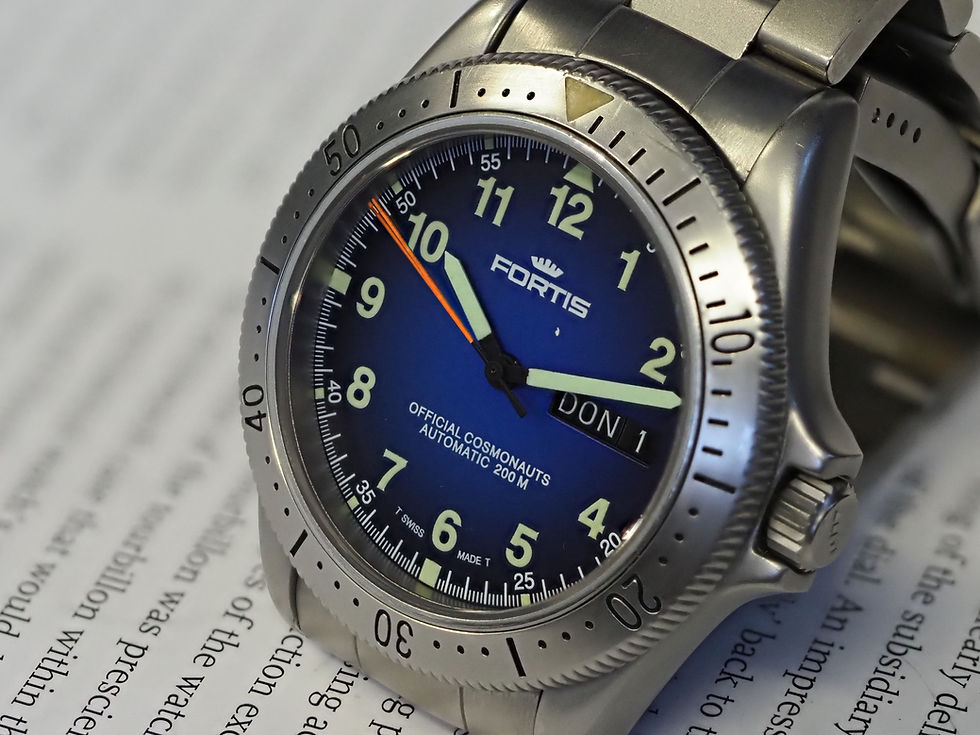 Thumbnail: FORTIS Watch 610.22.158.1 Cosmonauts Day Date