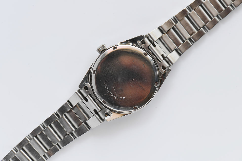 Miniature : Omega Men's Stainless Steel 35mm Geneve 135.041 Black Dial Serviced