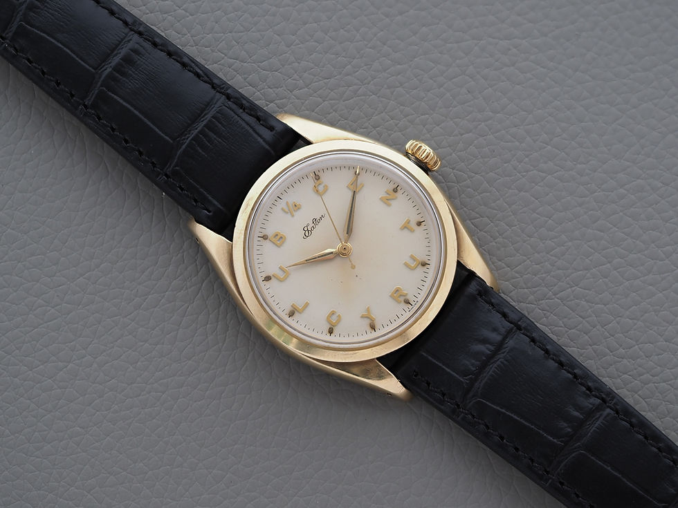 Thumbnail: Rolex Oyster 14k Gold 6422 1956 Eaton Quarter Century Club