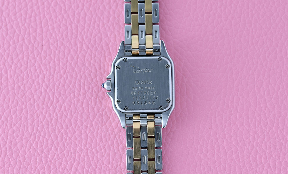 Thumbnail: Cartier Panthere 2 Row 1057917 22mm Two Tone
