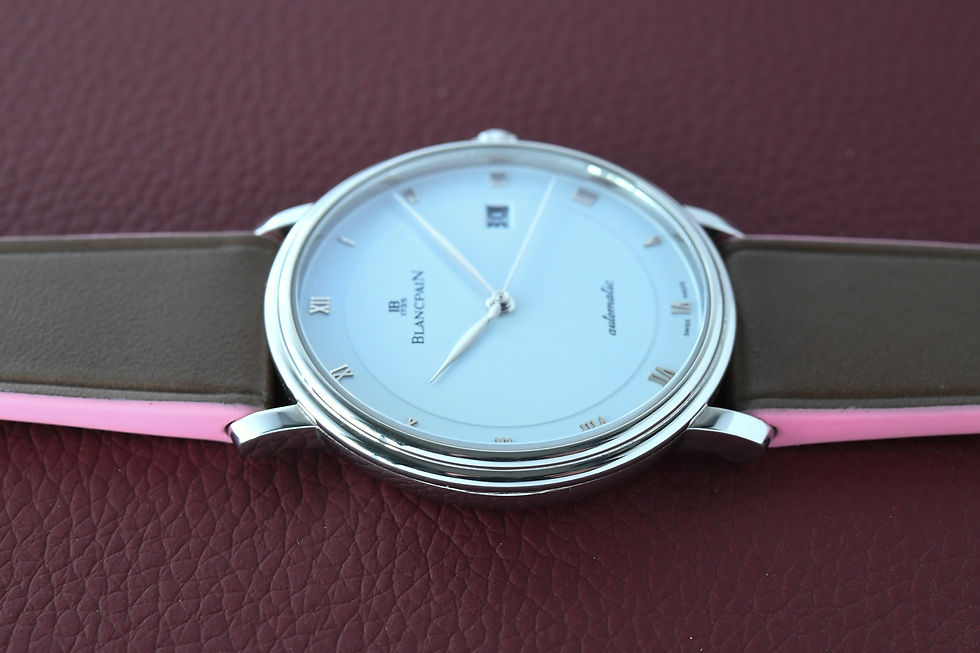 Thumbnail: Blancpain Villeret Automatic White Dial 37.5mm Box Papers 2008