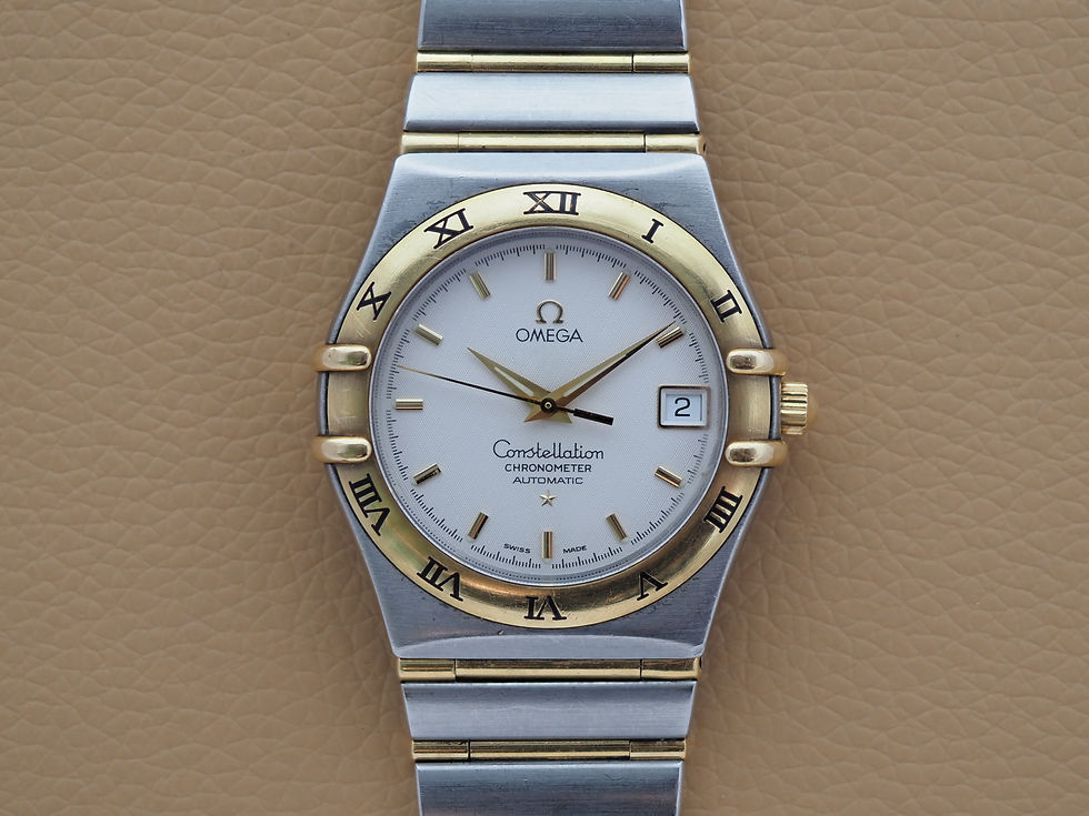 OMEGA Constellation Two Tone 36mm Integrated Bracelet 1202.30 1999