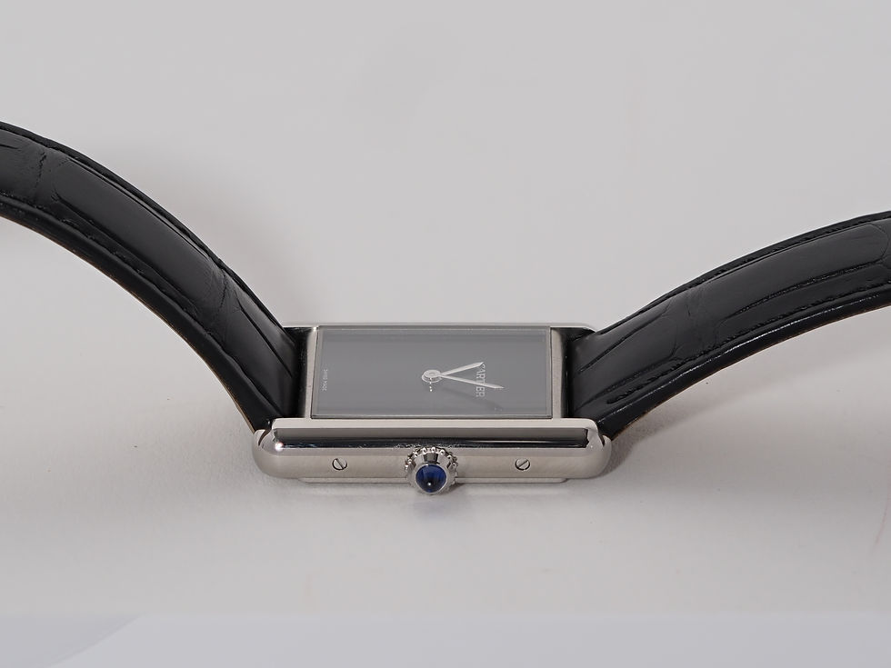 Miniature : Cartier Tank Must 25.5mm Black Dial WSTA0108 Box Papers Unworn
