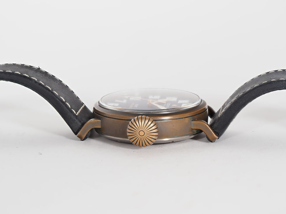 Thumbnail: Zenith Bronze Pilot Type 20 29.2430.679 45mm Blue Dial Box Papers 2022