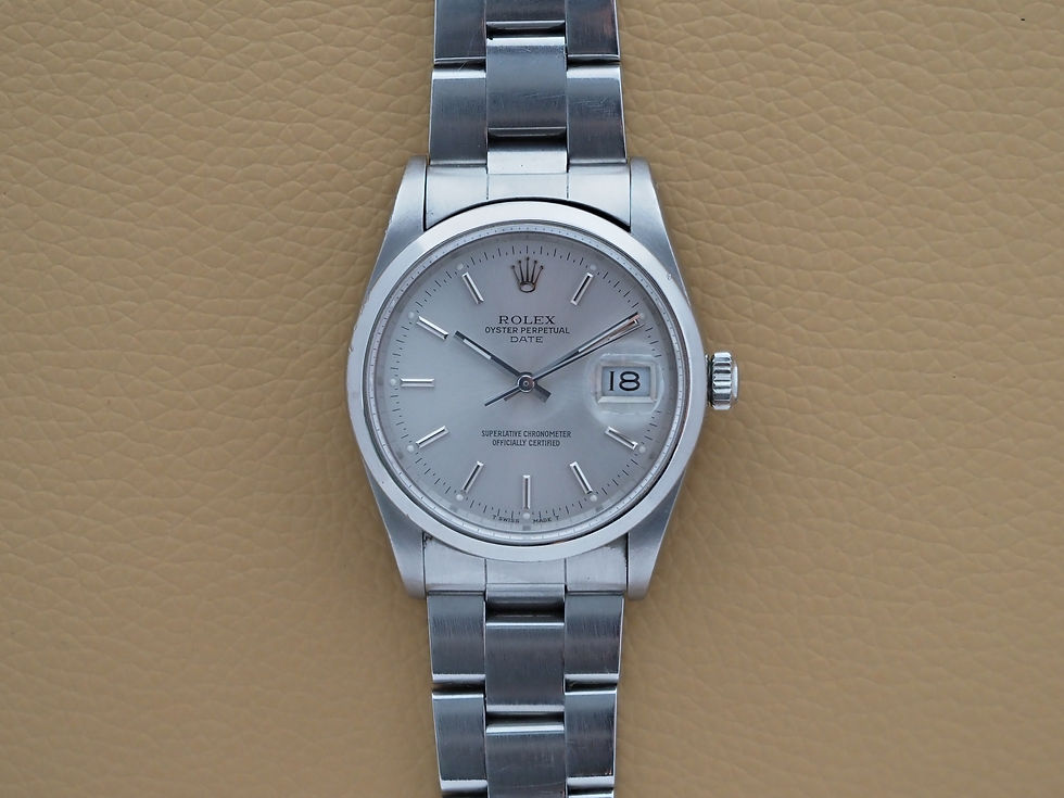 Rolex Oyster Perpetual Date ref. 15200 34mm Stainless 1989
