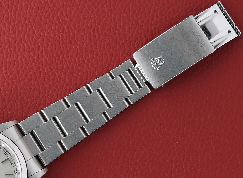 Thumbnail: Rolex Datejust 16200 Silver Stick Dial 2005 Stickered Very Clean!