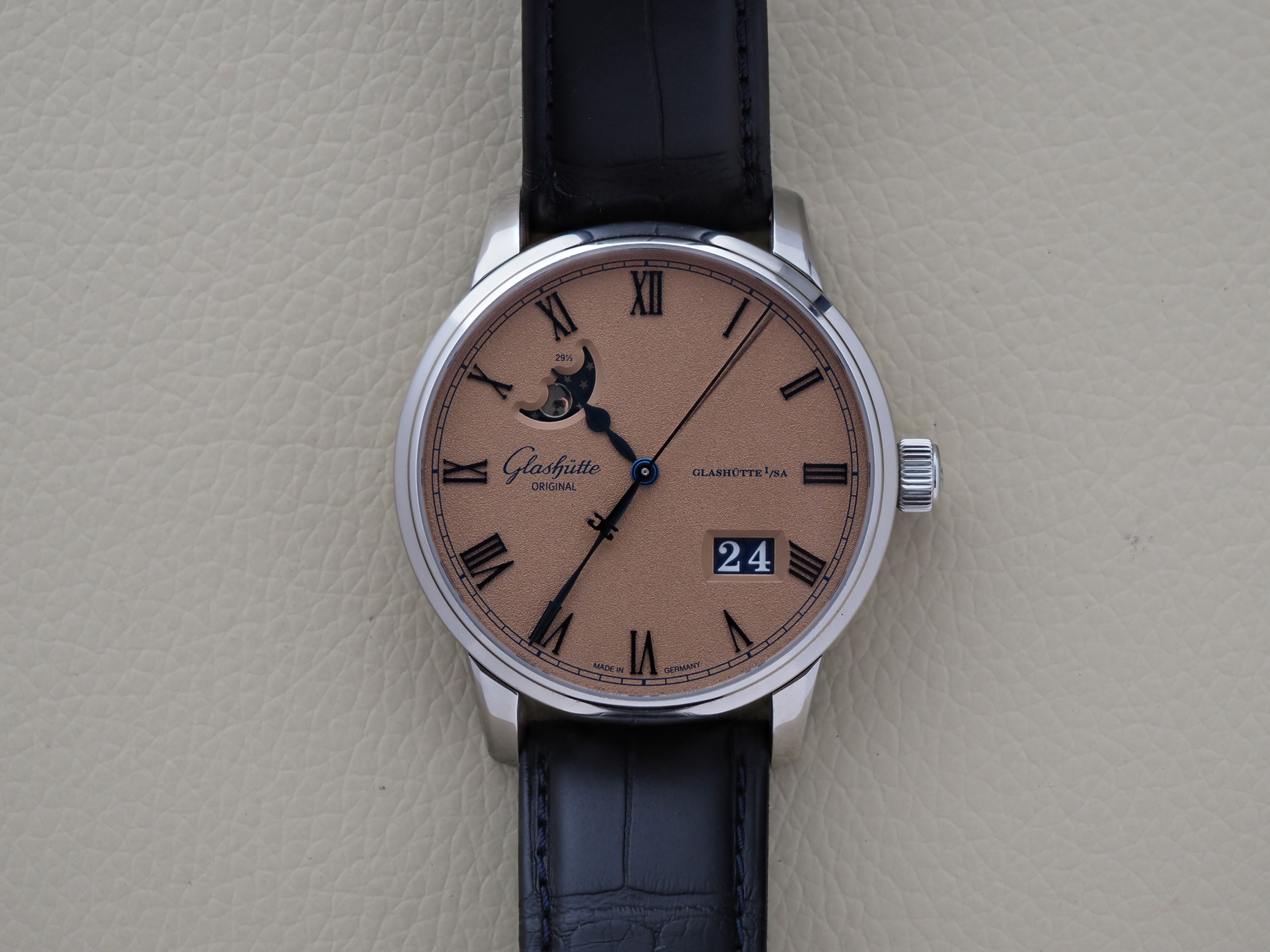 Glashütte Original Senator Excellence Panorama Moon 1-36-24-04-02-61 Box Papers