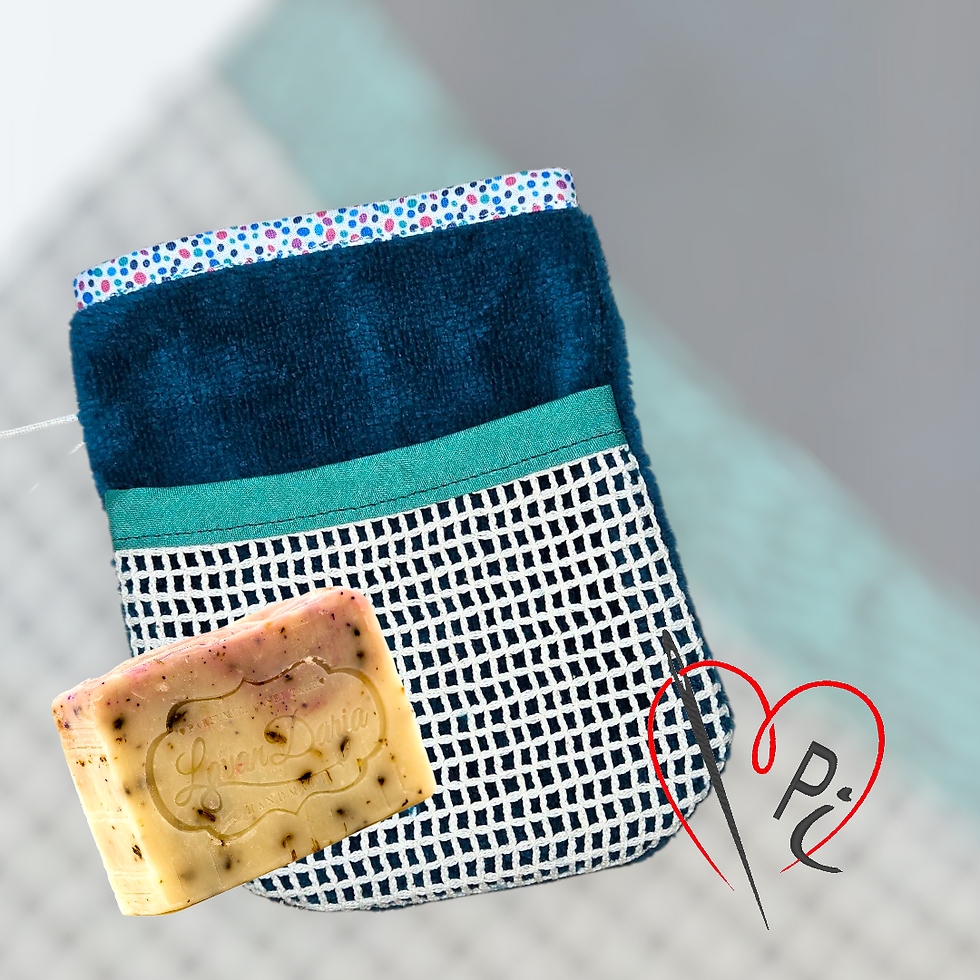 Gant toilette 2 en 1 ( petit )