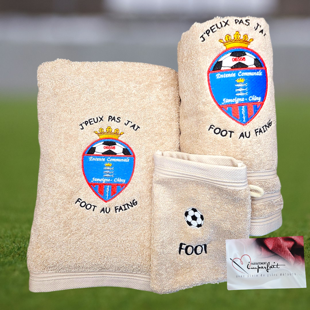 Kit  Essuies " Foot  au Faing"