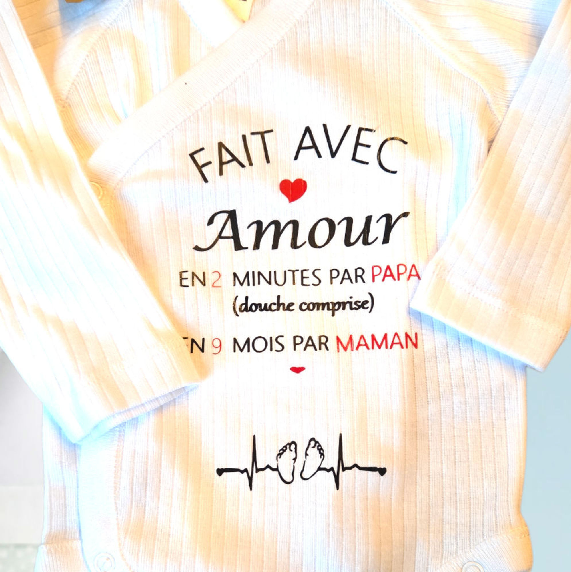 Body 1 - 3 mois (d'autres tailles sont possibles)