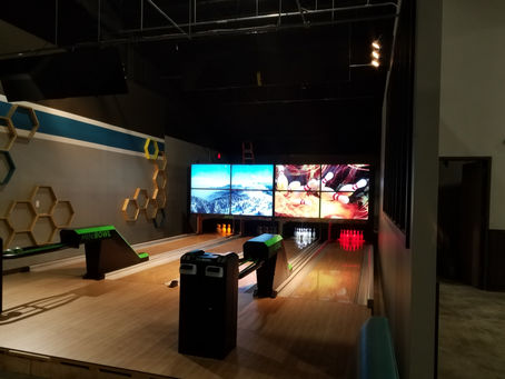 When lighting, displays come together to make a work of art!