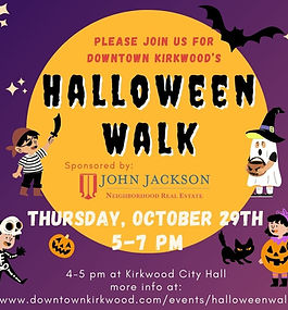 Halloween Walk: Trick-or-Treat in Downtown Kirkwood October 30