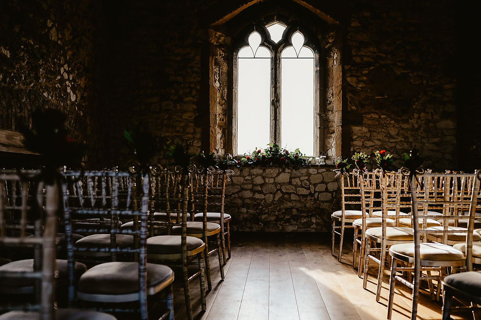 pentney-abbey-wedding-ceremony-set-up-valenties-day-ajfeather-photography