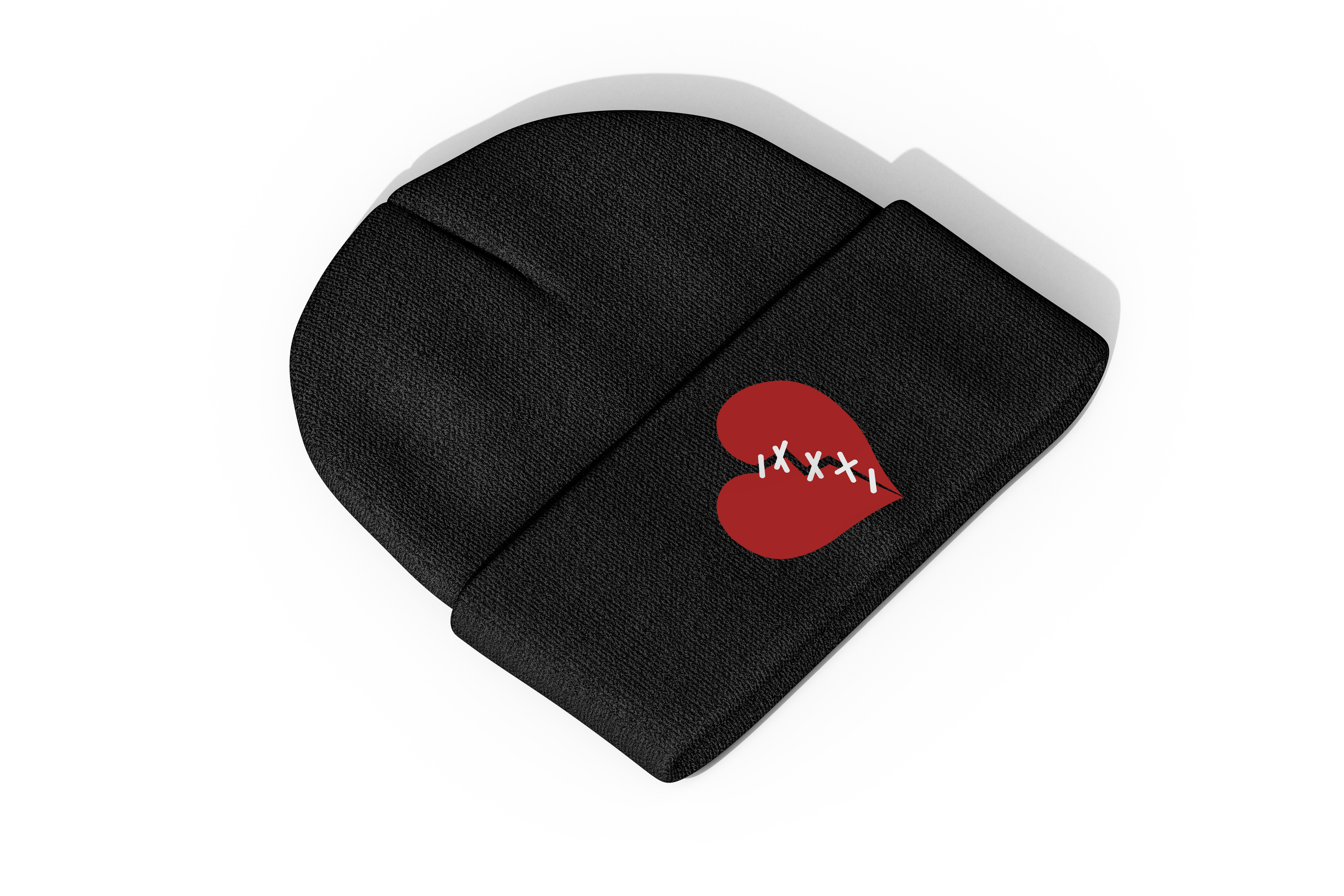 Broken Heart Club Beanie (Black)