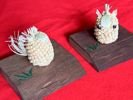 江戸時代から受け継がれる日本独自の伝統技法「大森細工」の縁起物