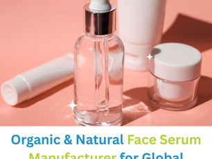 Face Serum Manufacturer
