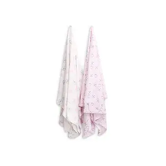 Thumbnail: 2 Pack Bamboo Jersey Wraps - Pink