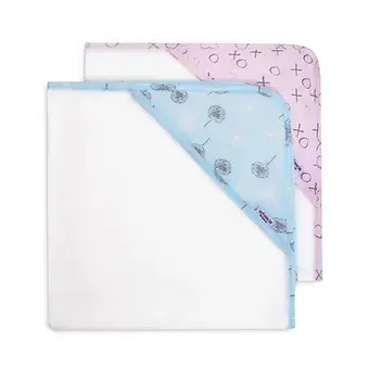Thumbnail: Bamboo Hooded Towel - Pink