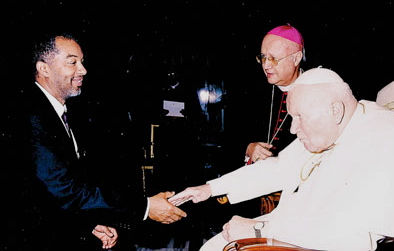 St.JPII blessing Dmitri 12.4.04