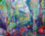 DmitriWright Shepherds Pass 'solstitium'  (summer solstice) 62x48 Oil on Canvas 2022