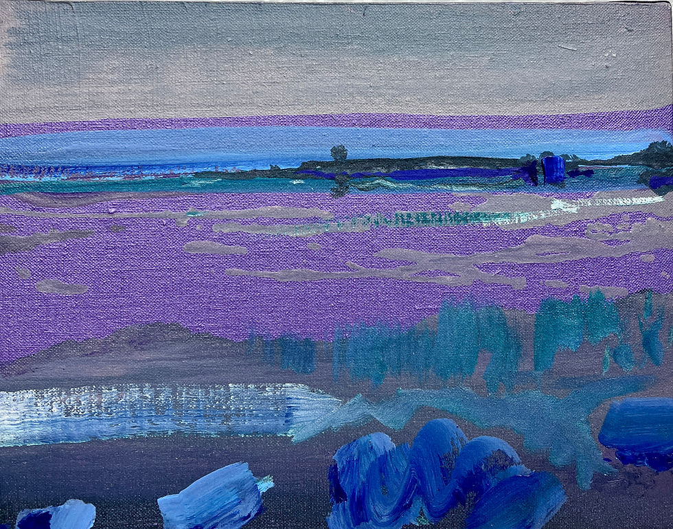 Dmitri Wright Maine Opus II Series ‘ seven ’ 11x14 Oil on Linen 2025