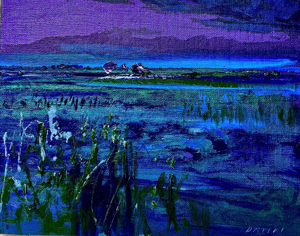 Dmitri Wright Maine Opus II Series ‘ three’ 11x14 Oil on Linen 2025